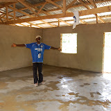 &ndash; © 2008 Nazareth House Media Photos, June 2008...James shows off a completed classroom floor.