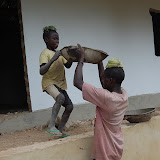  &ndash; © 2008 Nazareth House Media Photos, June 2008...Students helping to build their school