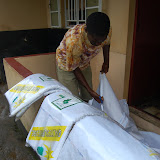  &ndash; The material is first cut....Nazareth House Media Photos, July 2008