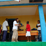  &ndash; First uniform given out...© 2008 Nazareth House Media, JBM photographer