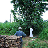  &ndash; Man watching Fr. Seraphim begin his prayers.....© 2008 NHA photos