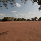 Freedom square in Rumbek - it is calmer than on ordinary sundays
