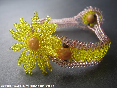 Spring Corsage Bracelet by The Sage's Cupboard