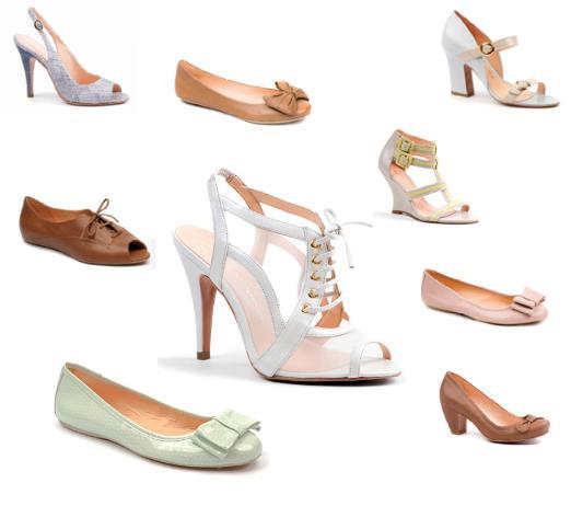 Sapatos Brancos