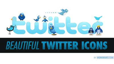 twitter mascot 25套可爱的Twitter小鸟图标