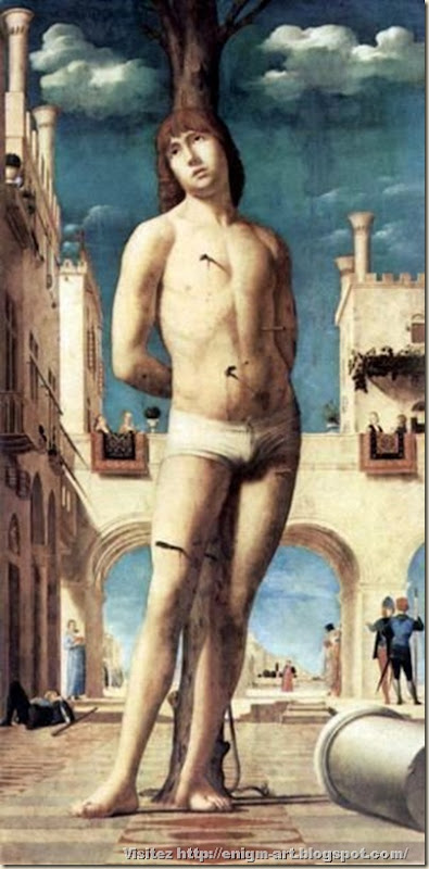 Antonello Da Messina, Saint Sébastien, 1470 Dresde