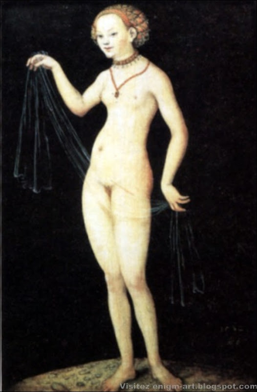 Lucas Cranach le Vieux, Vénus, 1532 Lucas Cranach le Vieux, Vénus, 1532