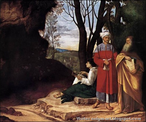 Giorgione, Les trois philosophes Giorgione, Les trois philosophes