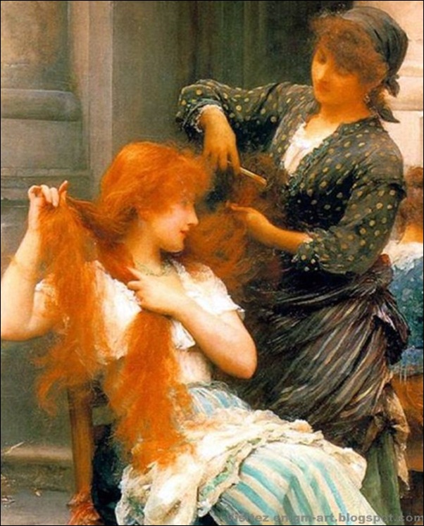 La chevelure en peinture La chevelure en peinture