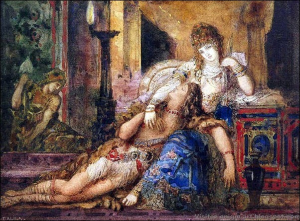 Gustave Moreau, Samson et Dalila Gustave Moreau, Samson et Dalila