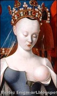 Jean Fouquet, Vierge à l'enfant, 1450