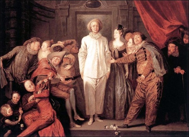 Jean-Antoine Watteau, Comédiens Italiens