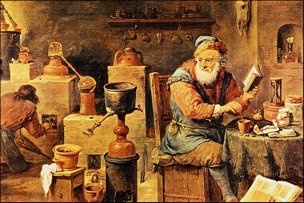 _David_Teniers, L'alchimiste _David_Teniers, L'alchimiste
