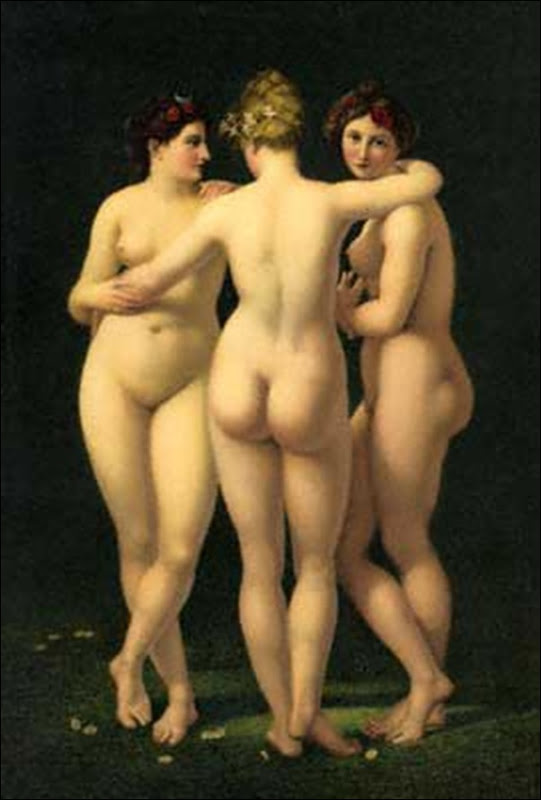 Jean Baptiste Augustin Regnault, Les trois Grâces Jean Baptiste Augustin Regnault, Les trois Grâces