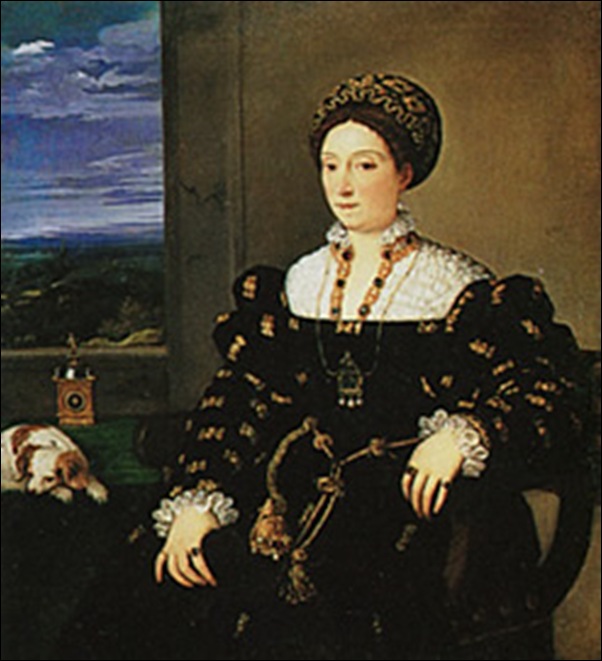 Titien, Eleonora  Gonzague 1536-1537