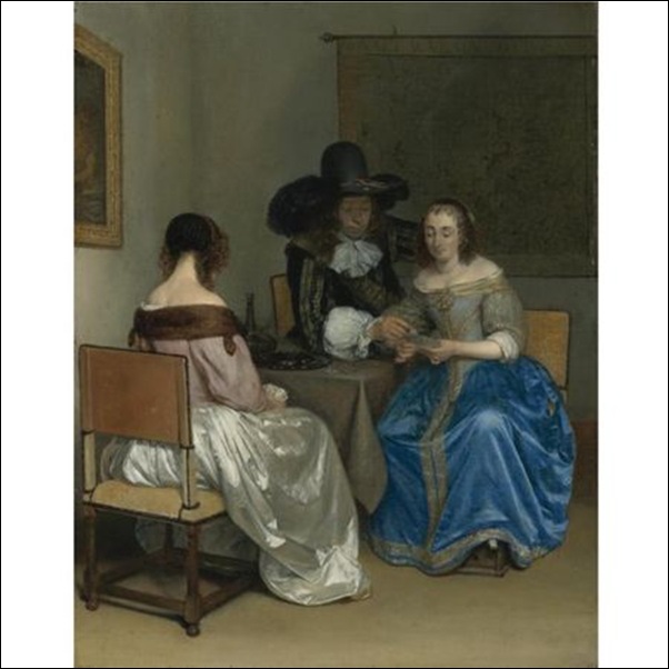 Gerard Ter Borch, Joueurs de cartes