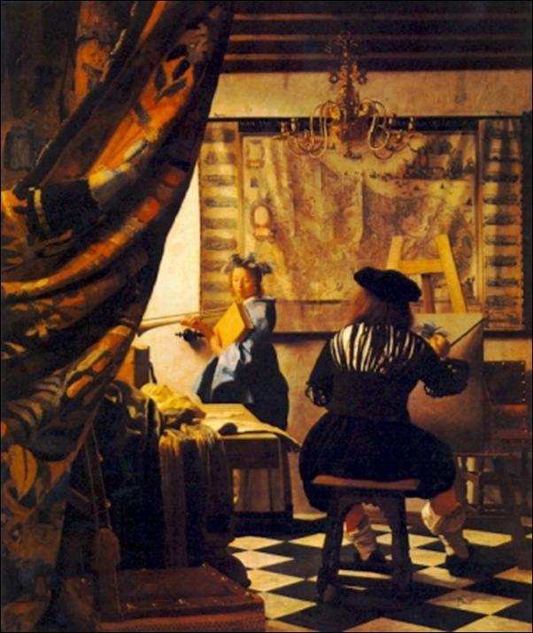 Vermeer, L'atelier Vermeer, L'atelier
