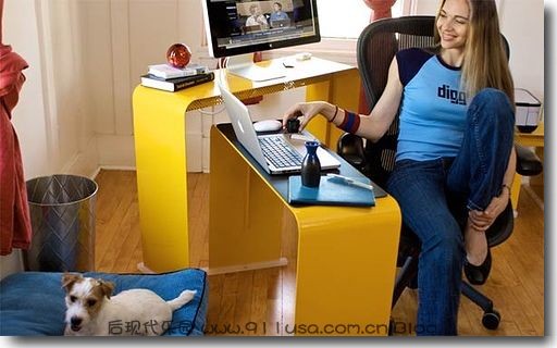 橙色极简家具 橙色极简家具
