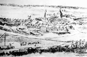 Сторн Иоанн Рудольф. Вид на Замоскворечье со стороны Таганки, 1661-1662 гг.