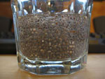 semillas de chia remojadas en agua