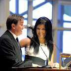 Our incredible emcees for the evening Galit Solomon and Alan Bell