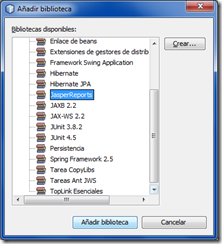 jasperreportsselected