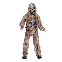 skeleton zombie costume