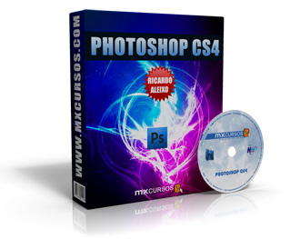 Capa Curso em DVD de Photoshop CS4 Curso em DVD de Photoshop CS4