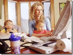 working from home