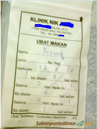 Ubat Klinik Pasir Mas