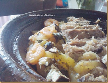 Tajine of Tuna and Shrimp
