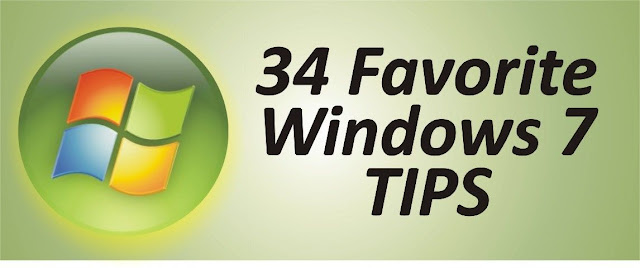 34 favorite windows 7 tips 34 Favorite Windows 7 Tips