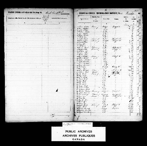[Redmond 1852  William and John Frontenac Co census [3].jpg]
