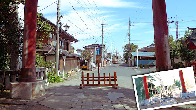 鳥居後