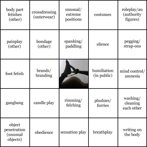 kink bingo