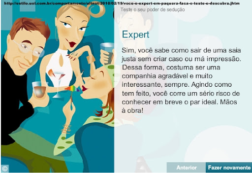 Eu sou Expert, afinal, com cérebro feminino não tem pra ninguém!