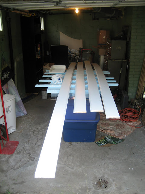 Painting the trim