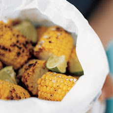 Grilled Corn with Chili Powder and Lime