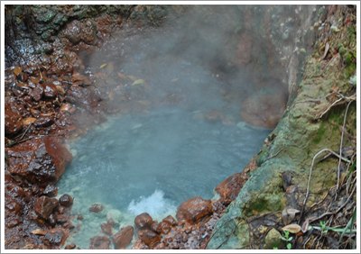 Sulphur pit