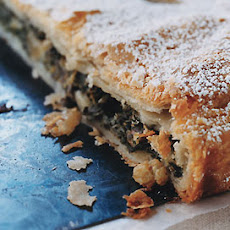 Swiss Chard, Raisin, and Pine Nut Tart