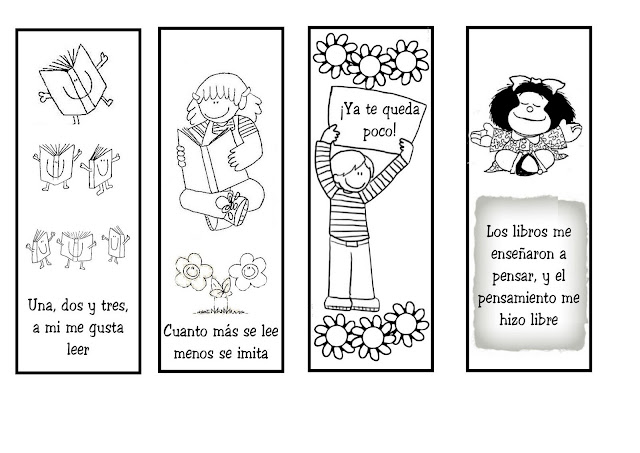 Separadores De Libros Para Imprimir Separadores De Libros Para Imprimir