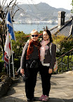 Virginia and Cassady, Glover Gardens, Nagasaki