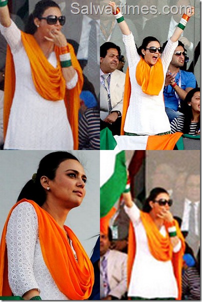 preeti_zinta_tricolor_salwar_suit preeti_zinta_tricolor_salwar_suit