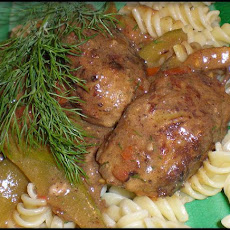 Stroganoff Laibchen (Small Stroganoff Loaves)