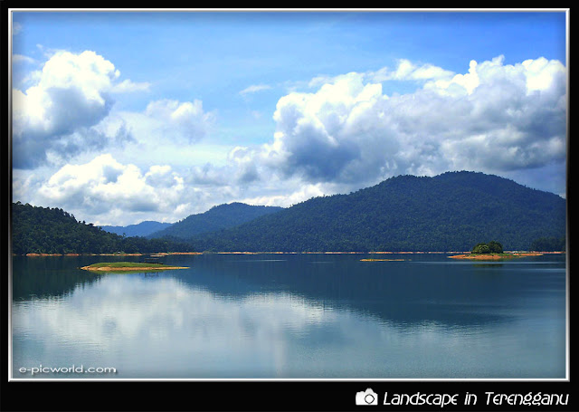 gambar tasik kenyir