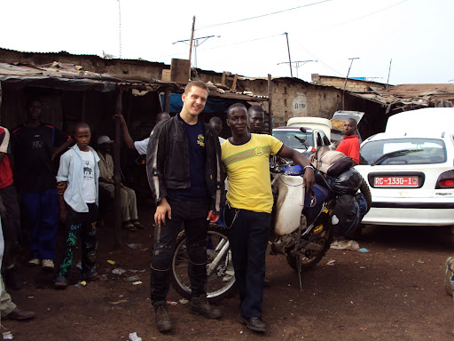 Mechanic Felix at his workshop