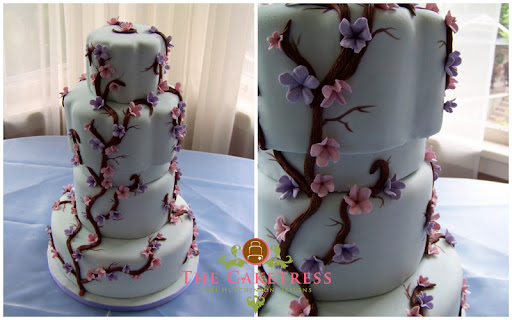 The first climbing cherry blossom was a Chocolate fudge cake with 