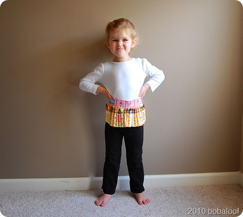 crayon apron on bridget crayon apron on bridget
