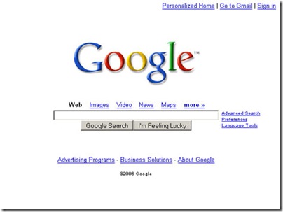 google-homepage