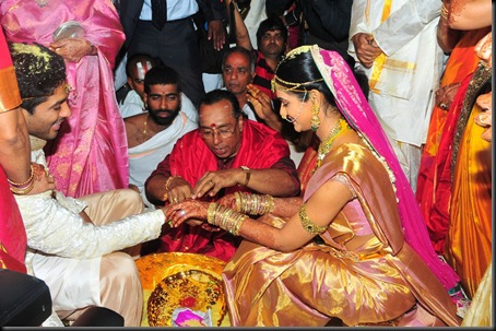 Allu Arjun Sneha Reddy wedding stills4